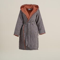 Фото - Халат женский Ecocotton Muna антр/терр - KOMODO STUDIO HOME