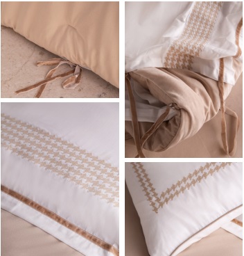 Фото - КПБ Евро Apricitas Icon бежевый  - KOMODO STUDIO HOME