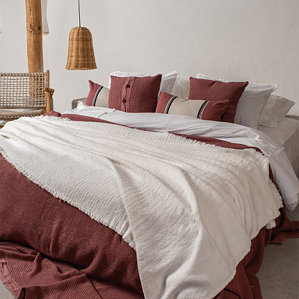 Фото - Плед Buldans Aspect Белый, 240*260 - KOMODO STUDIO HOME