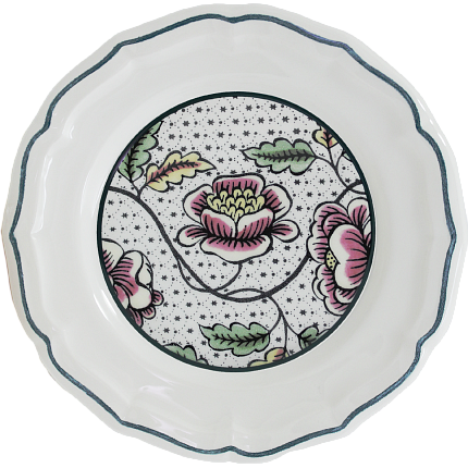 Фото - 4 десертных тарелки ассорти DOMINOTE, 23 см, 1844B4AD22 - KOMODO STUDIO HOME
