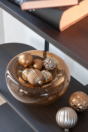 Фото - Ваза-чаша Carol Glass S карамель 58052 - KOMODO STUDIO HOME