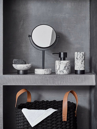 Фото - Мыльница Серый мрамор NERO - KOMODO STUDIO HOME