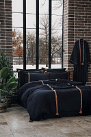Фото - Hazar КПБ Евро черный - KOMODO STUDIO HOME