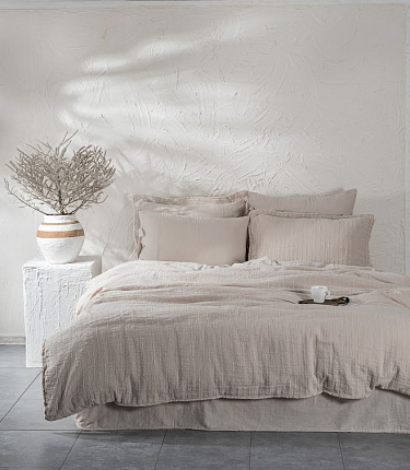 Фото - Serra КПБ Евро бежевый - KOMODO STUDIO HOME