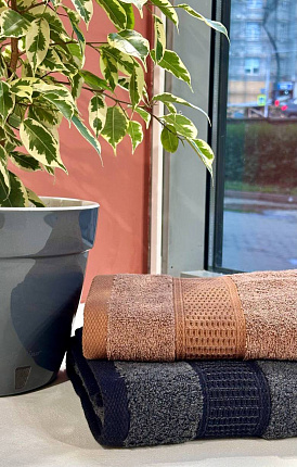 Фото - Полотенце банное Naia цвет в асс-те, 80*150 Ecocotton - KOMODO STUDIO HOME