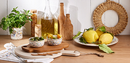 Фото - Салатник малый Gien TOSCANA, 21 cm, 1457CSA149 - KOMODO STUDIO HOME