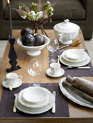 Фото - Чайная пара Gien FILET, 175 мл, 18322PTU49 - KOMODO STUDIO HOME