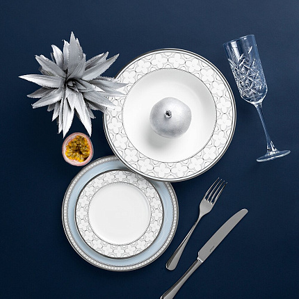 Фото - Тарелка десертная Noritake TR Platin, 22 cm, 97311/4957 - KOMODO STUDIO HOME