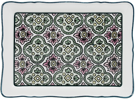 Фото - Блюдце для масла DOMINOTE, 17,8*13,5, 1844CPBE22 - KOMODO STUDIO HOME