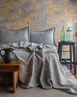 Фото - Плед + 2 наволочки Apricitas Marty  Полосы, 230*240 - KOMODO STUDIO HOME