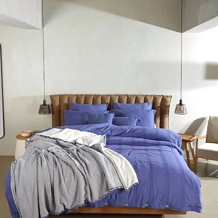 Фото - КПБ Евро Buldans Novel Linen 200*220 Сумерки - KOMODO STUDIO HOME