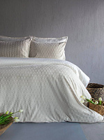 Фото - КПБ Евро велюр Apricitas Times Экрю - KOMODO STUDIO HOME