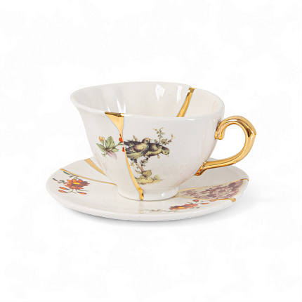 Фото - Чайная пара Seletti Kintsugi 1- 2 ручки 09647 - KOMODO STUDIO HOME