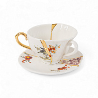 Фото - Чайная пара Seletti Kintsugi 1- 2 ручки 09647 - KOMODO STUDIO HOME
