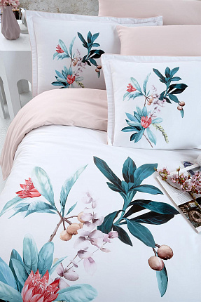 Фото - Delina КПБ Евро, цветы - KOMODO STUDIO HOME