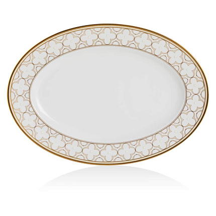 Фото - Блюдо овальное Noritake TR Gold, 37 см, 97244 - KOMODO STUDIO HOME