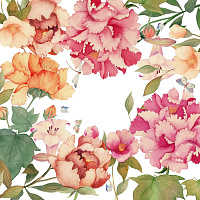 Фото - Скатерть NapKing Peony 180*270 лен - KOMODO STUDIO HOME
