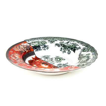 Фото - Тарелка глубокая Seletti Cecilia 09712, 25.4 cm - KOMODO STUDIO HOME