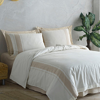 Фото - КПБ Евро Buldans Milyos Бежевый, 200*220 - KOMODO STUDIO HOME