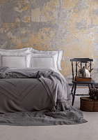 Фото - *КПБ Евро Apricitas Moneda Серый - KOMODO STUDIO HOME