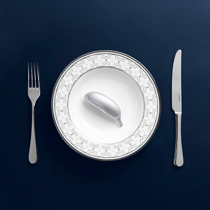 Фото - Тарелка суповая Noritake TR Platin, 21.5 см, 97207/4957 - KOMODO STUDIO HOME